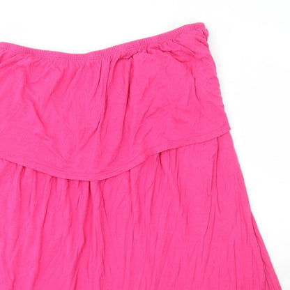 Womens UK Size 16 BEYOU Pink Basic T-Shirt