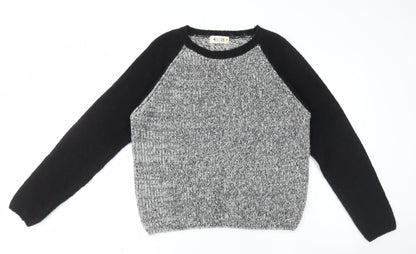 Womens UK Size 14 New Look Grey Pullover Jumper