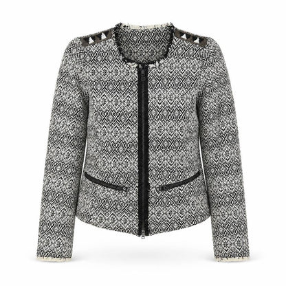 Womens UK Size S Pull & Bear Black Jacket