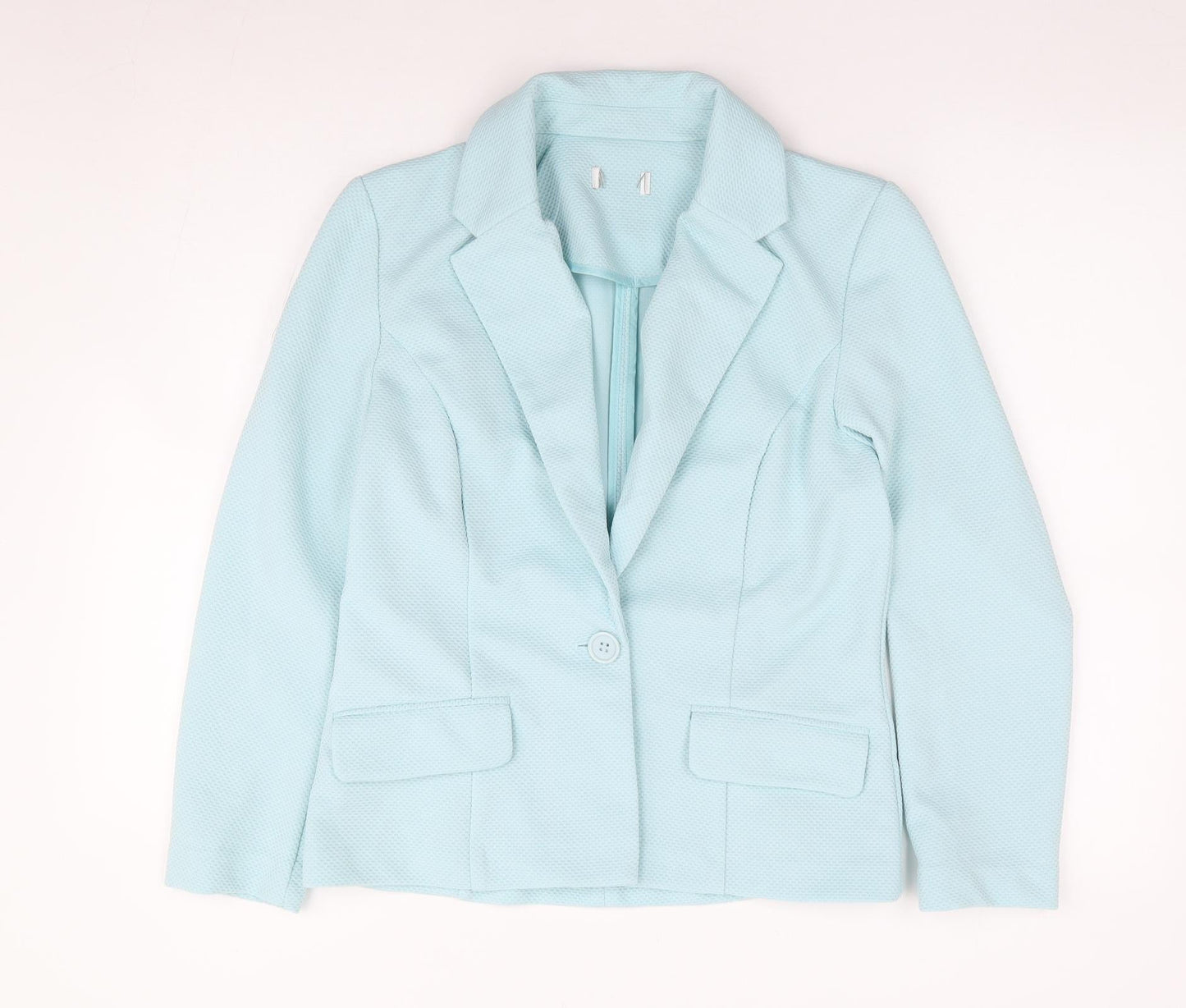 Womens UK Size 10 Preworn Regular Green Suit Jacket