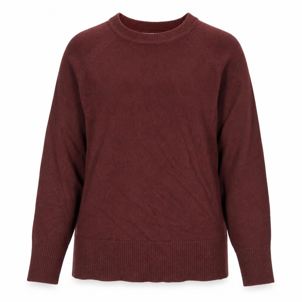 Womens UK Size 12 Papaya Brown Pullover Jumper