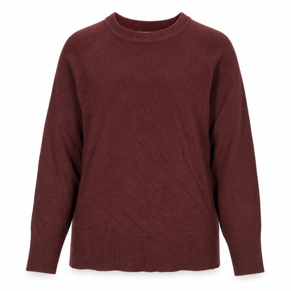 Womens UK Size 12 Papaya Brown Pullover Jumper