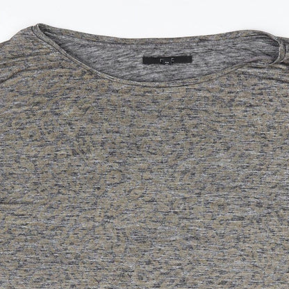 Womens UK Size 16 NEXT Grey Jersey Blouse