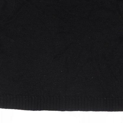 Womens UK Size M H&M Black Pullover Jumper