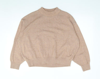 Womens UK Size L H&M Beige Pullover Jumper