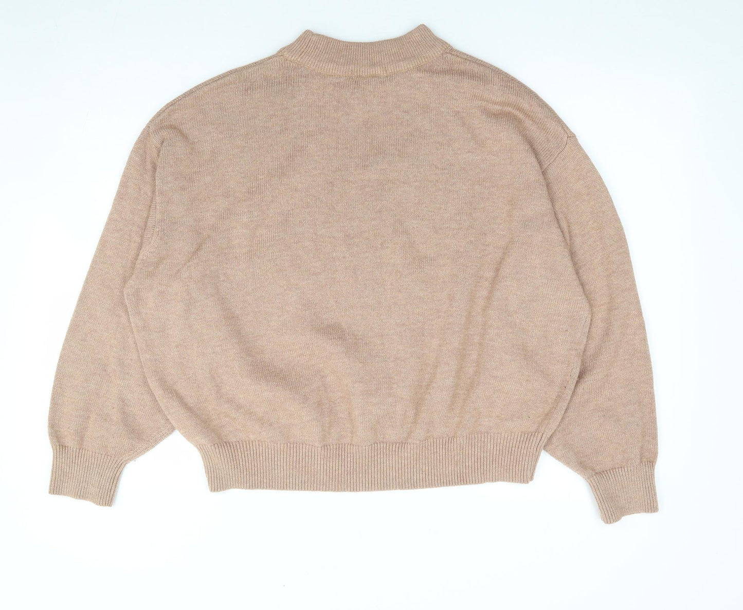Womens UK Size L H&M Beige Pullover Jumper