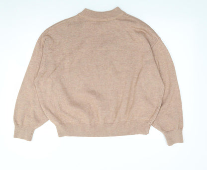 Womens UK Size L H&M Beige Pullover Jumper