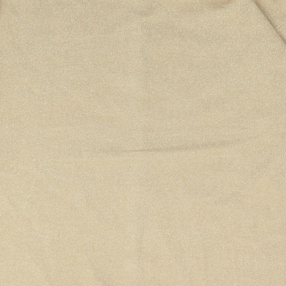 Womens UK Size XL Bonmarché Gold Cardigan Jumper