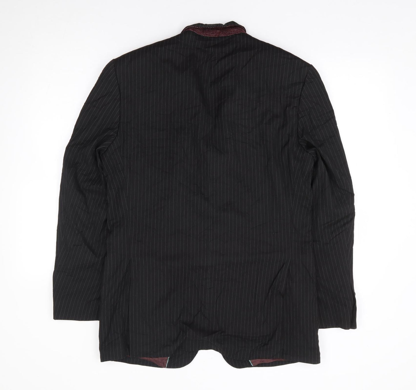 Mens UK Size 38 Tom English Regular Black Suit Jacket