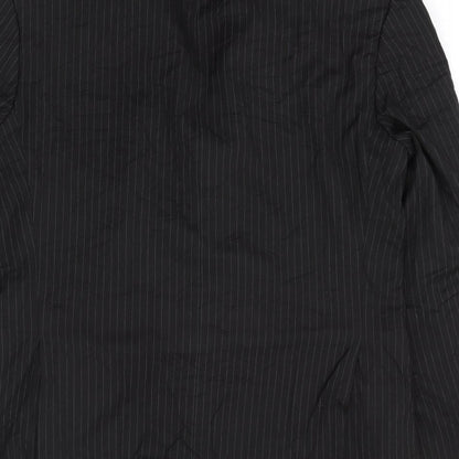Mens UK Size 38 Tom English Regular Black Suit Jacket