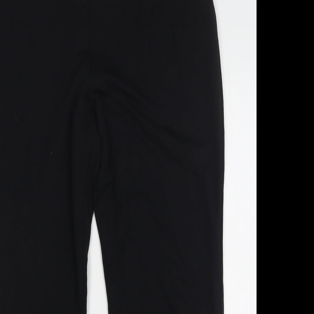 Womens UK Size 16 Marks and Spencer Regular Fit  Black Trousers