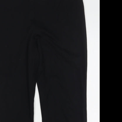 Womens UK Size 16 Marks and Spencer Regular Fit  Black Trousers
