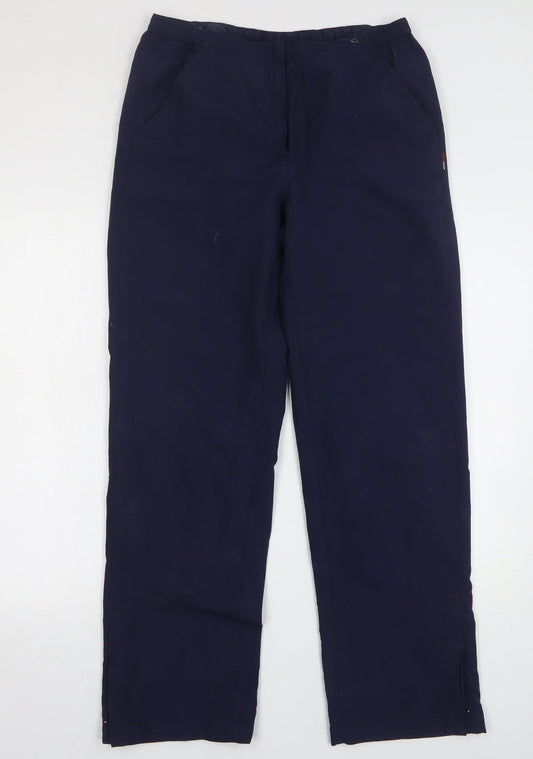 Mexx Womens Blue Polyester Jogger Trousers Size 14 L30 in Regular