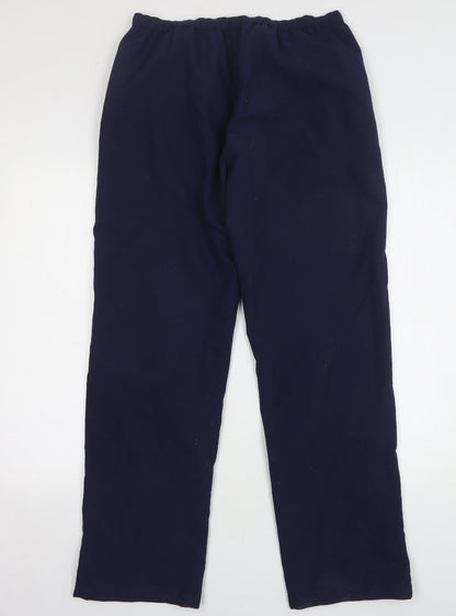 Mexx Womens Blue Polyester Jogger Trousers Size 14 L30 in Regular