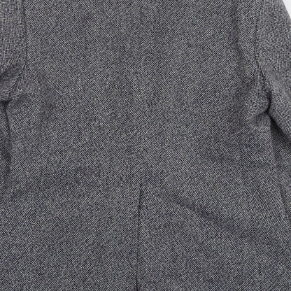 Oscar Mens Blue Wool Jacket Suit Jacket Size 40
