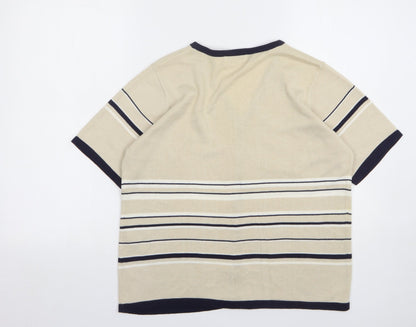 Womens UK Size S Signature Experience Beige Cardigan Jumper