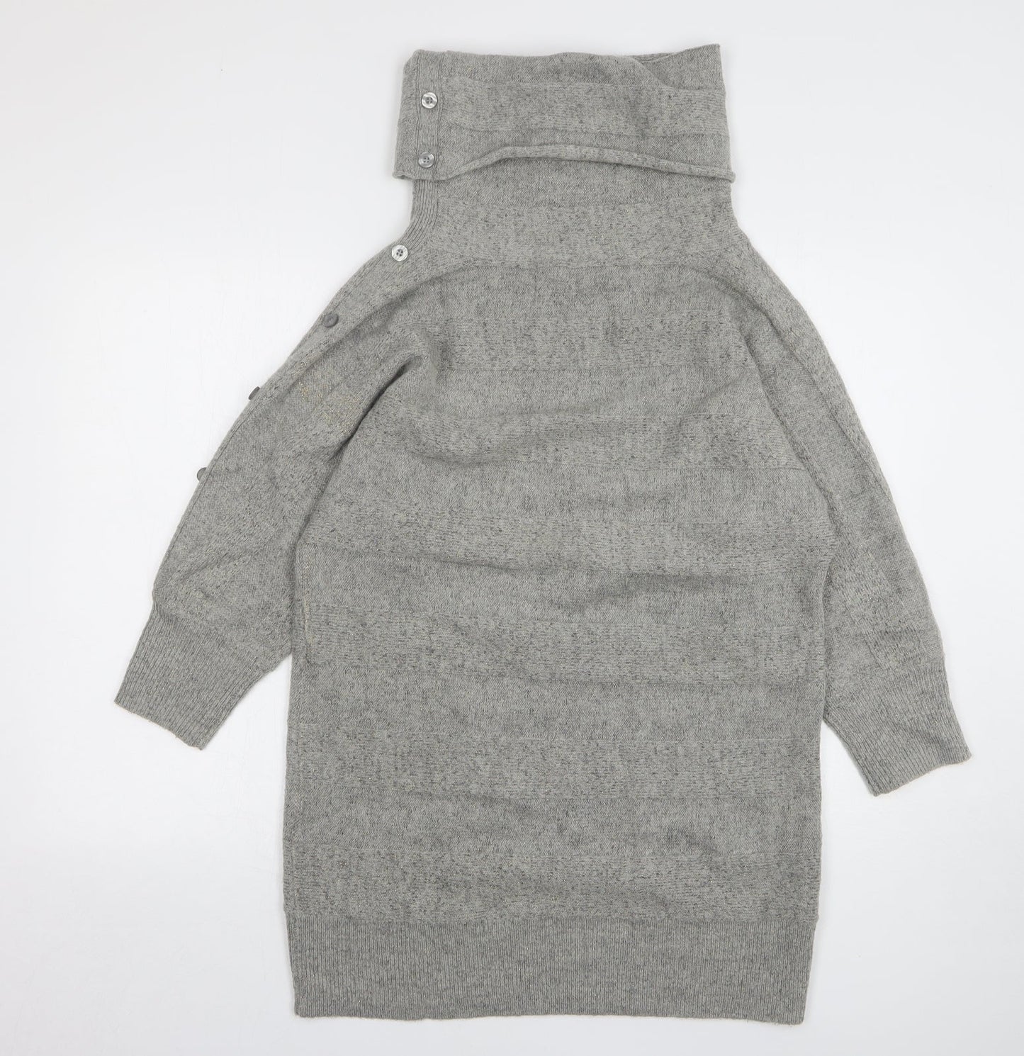 Womens UK Size M Wallis Grey Pullover Jumper