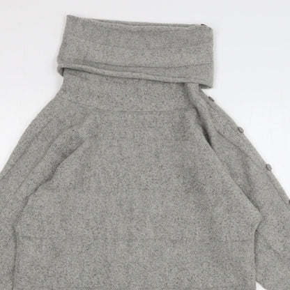 Womens UK Size M Wallis Grey Pullover Jumper