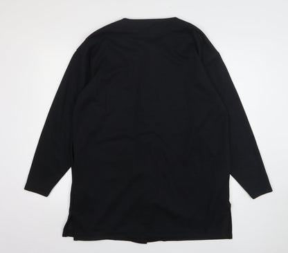 Womens UK Size M South Lodge Black Cardigan Jumper