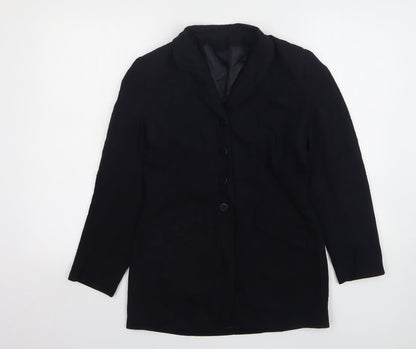 Principles Womens Blue Polyester Jacket Suit Jacket Size 10