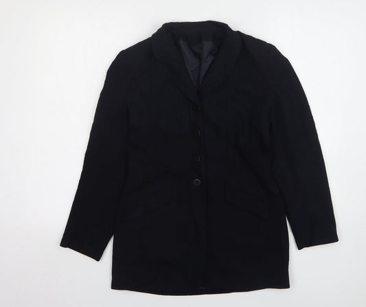 Principles Womens Blue Polyester Jacket Suit Jacket Size 10