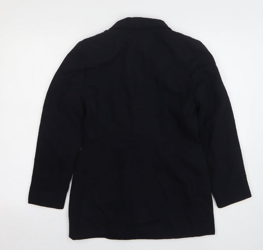 Principles Womens Blue Polyester Jacket Suit Jacket Size 10