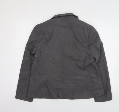 Womens UK Size 18 Marks and Spencer Petites Grey Suit Jacket