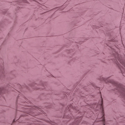 County Casuals Womens Pink Cupro Jacket Blazer Size 14