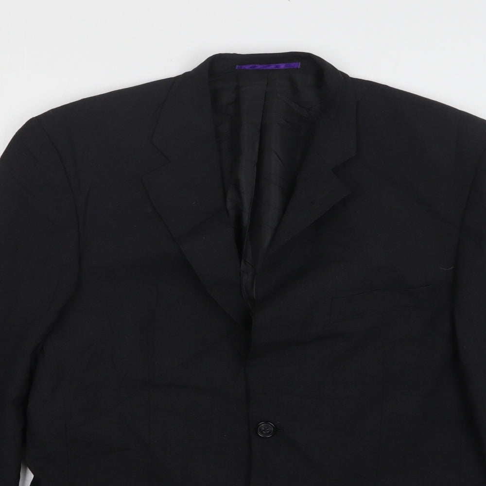 Mens UK Size 38 Taylor & Wright Regular Black Suit Jacket