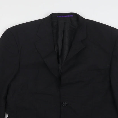 Mens UK Size 38 Taylor & Wright Regular Black Suit Jacket