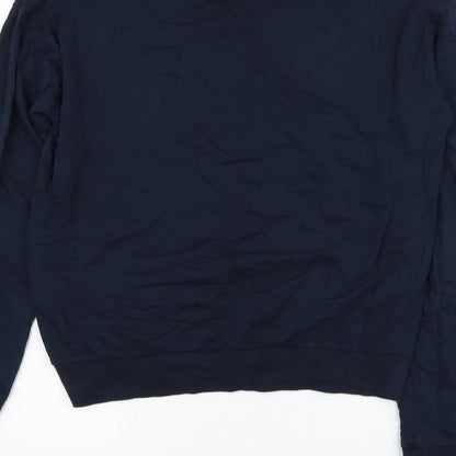 Womens UK Size XS Divided by H&M Blue Pullover Sweatshirt