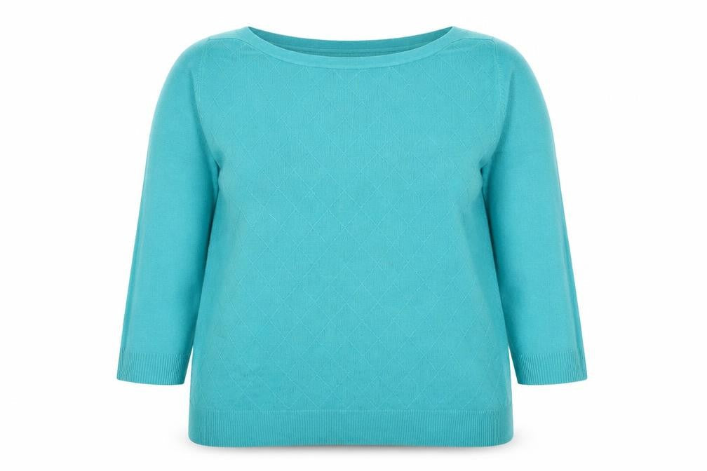 Womens UK Size 16 BHS Blue Pullover Jumper