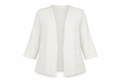 Womens UK Size 12 Monsoon White Cape Jumper