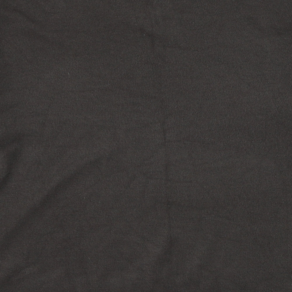 Marks and Spencer Mens Grey V-Neck Acrylic Pullover Jumper Size 2XL