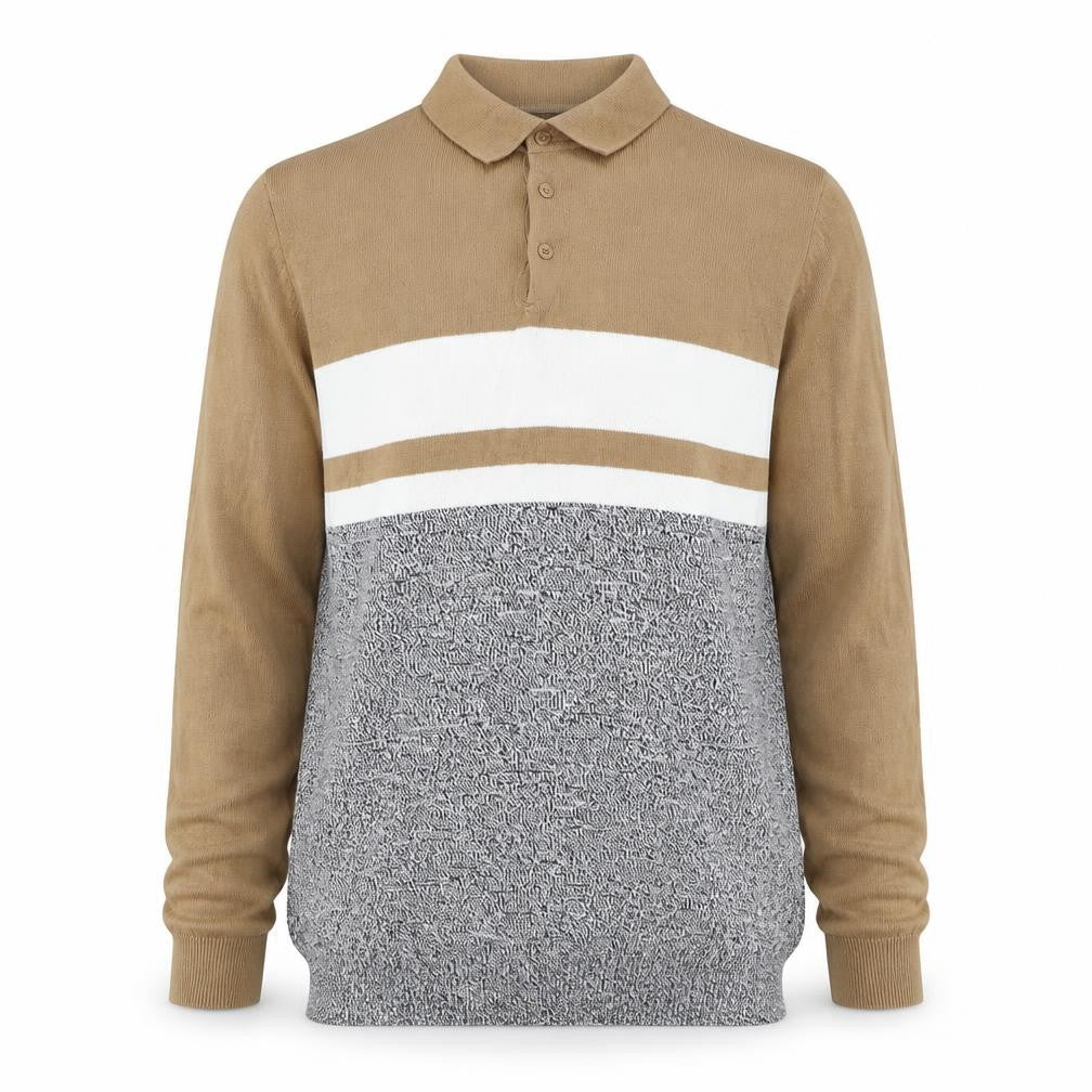 Mens UK Size M River Island Brown Pullover Jumper
