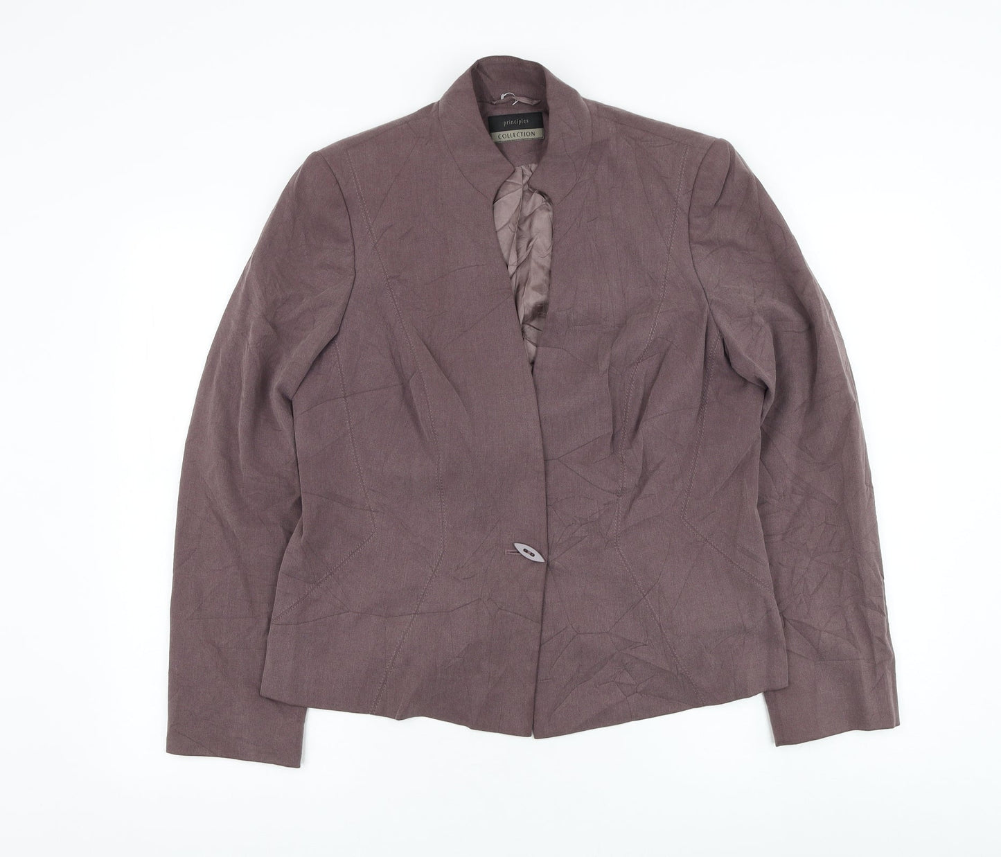 Womens UK Size 16 Principles Purple Jacket