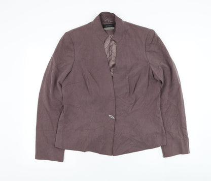 Womens UK Size 16 Principles Purple Jacket