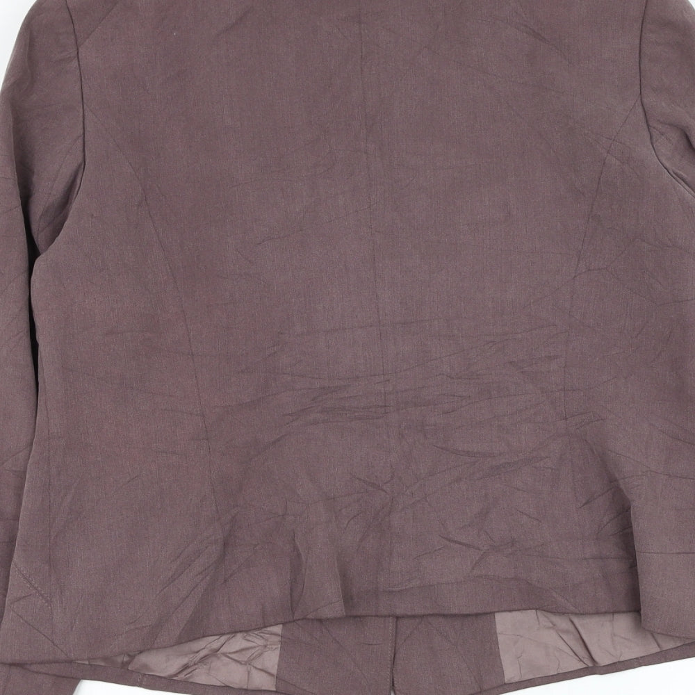 Womens UK Size 16 Principles Purple Jacket