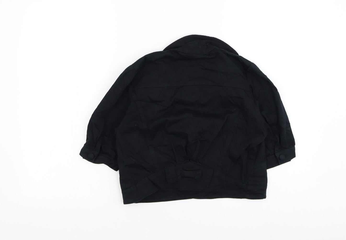 Womens UK Size 12 Topshop Black Jacket