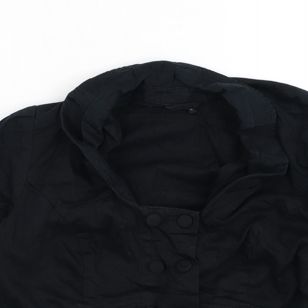 Womens UK Size 12 Topshop Black Jacket