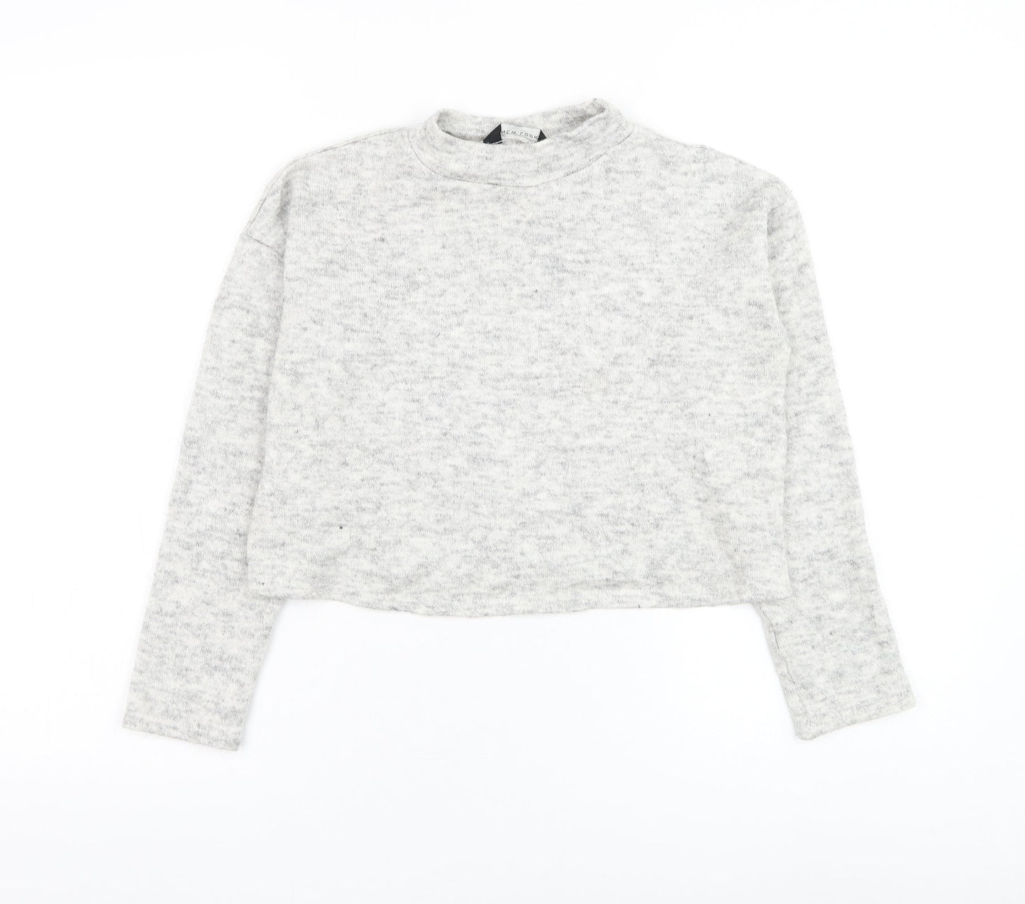Womens UK Size 8 New Look Grey Pullover Jumper