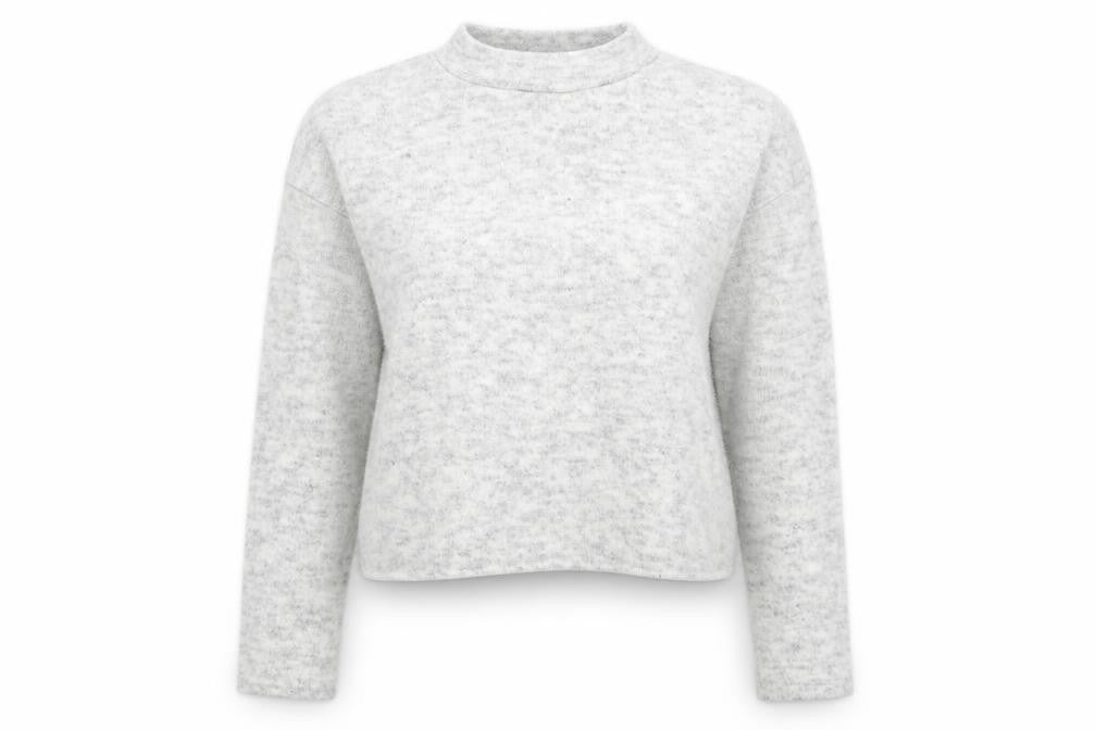 Womens UK Size 8 New Look Grey Pullover Jumper