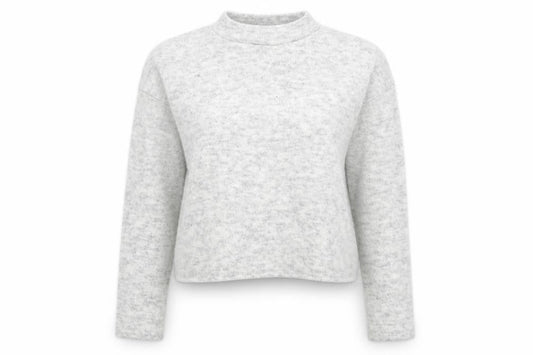 Womens UK Size 8 New Look Grey Pullover Jumper