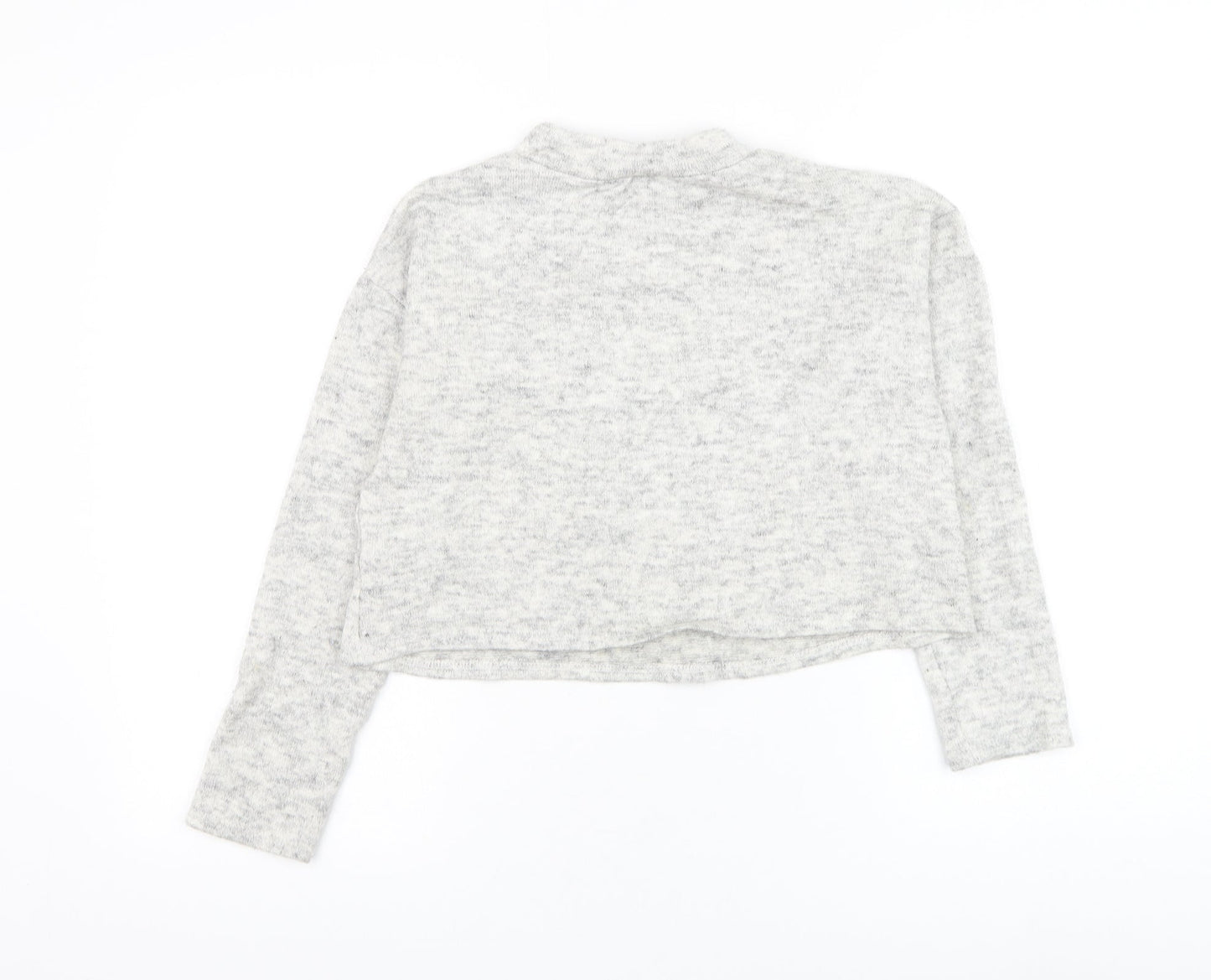 Womens UK Size 8 New Look Grey Pullover Jumper