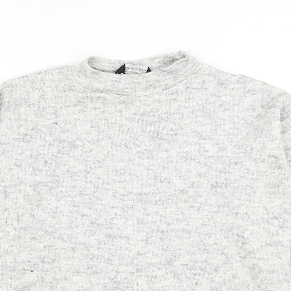 Womens UK Size 8 New Look Grey Pullover Jumper