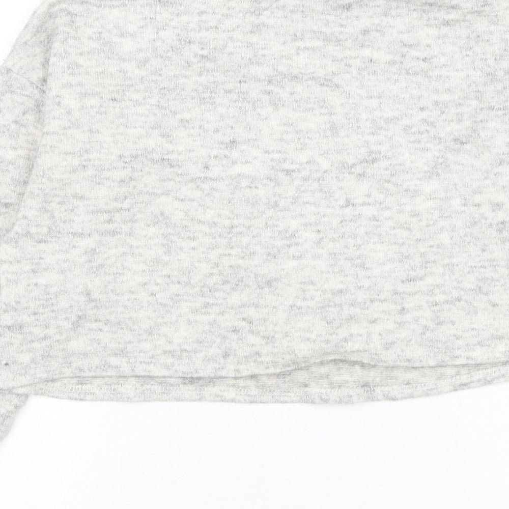 Womens UK Size 8 New Look Grey Pullover Jumper