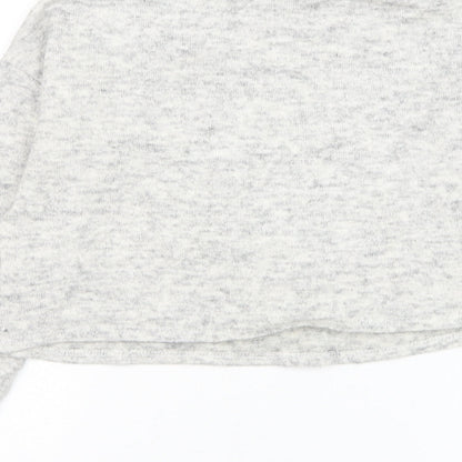 Womens UK Size 8 New Look Grey Pullover Jumper