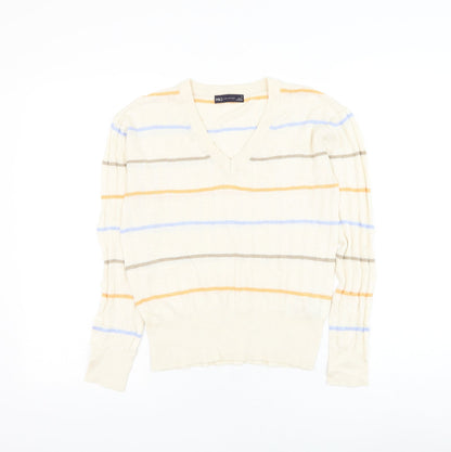 Womens UK Size S Marks and Spencer Ivory Pullover Jumper