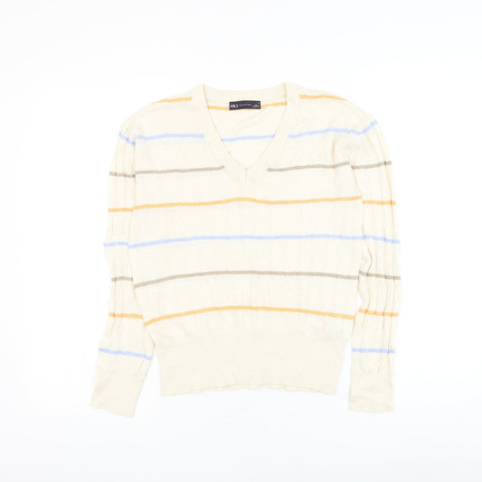 Womens UK Size S Marks and Spencer Ivory Pullover Jumper