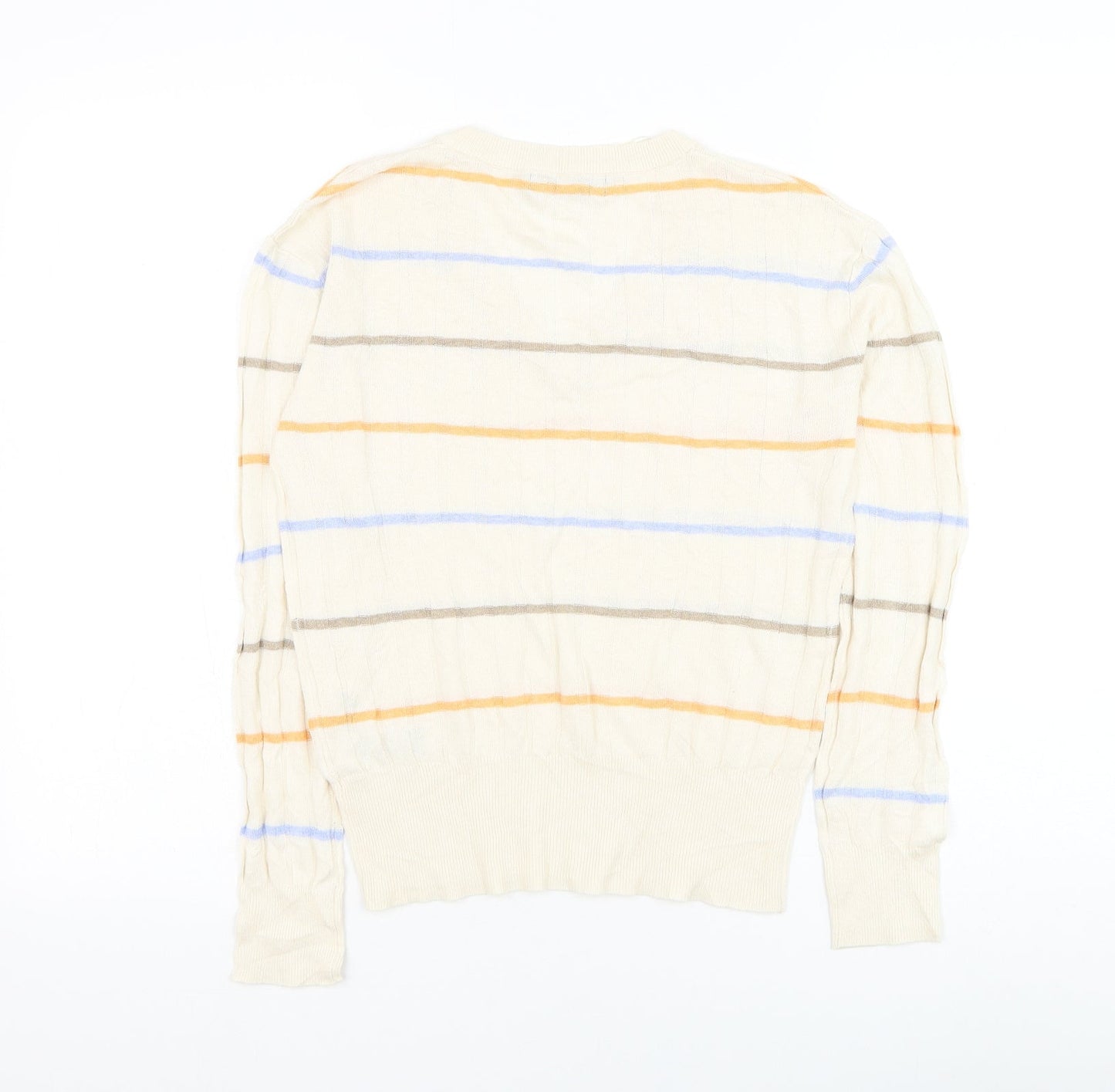 Womens UK Size S Marks and Spencer Ivory Pullover Jumper